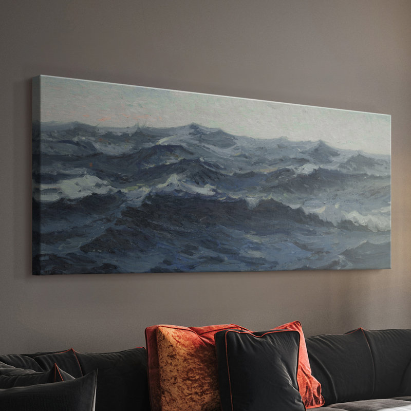 Série paysage - CM XXIV - Toile tendue avec châssis - Prêt à accrocher