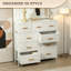 Chest of Drawers with 9 Fabric Drawers