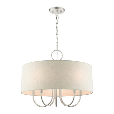 Raymond 5 - Light Dimmable Drum Chandelier