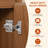 71" Tall Wooden Pantry Cabinet with Adjustable Shelves and 4 Doors – Freestanding Kitchen Storage Cabinet for Dining Room, Living Room, Bathroom-1661442290