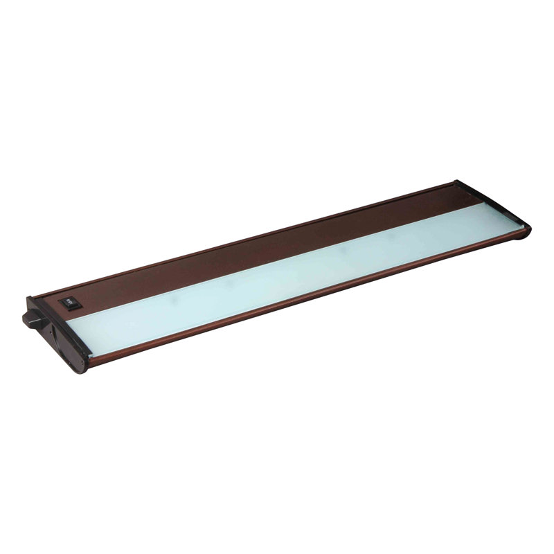 CounterMax MX-X120c 21'' Under Cabinet Linkable Light Bar, Metalic Bronze