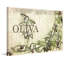 Reproduction d’art textuel sur toile tendue olive-16158970