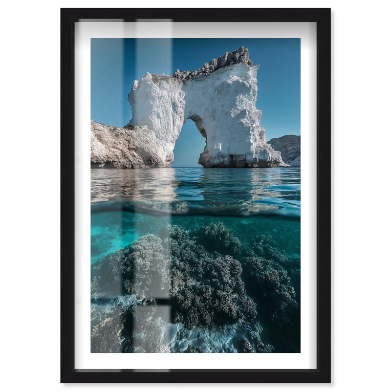 Reflection Realities I Shadowbox Print par Notoriart, Noir, H 16 po x l 11 po