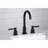 Kingston Brass Concord Two-Handle 3-Hole Deck Mount Widespread Bathroom Faucet with Brass Pop-Up Drain-45862103