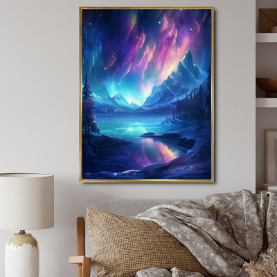 Northern Lights IV sur toile