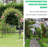 Tall Garden Arch Trellis For Climbing Plants, Large Grape Vine Support Arch Arbour Trellis