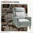 Adana 27" Wide Mid-century Modern Upholstered Push Back Recliner-269641189