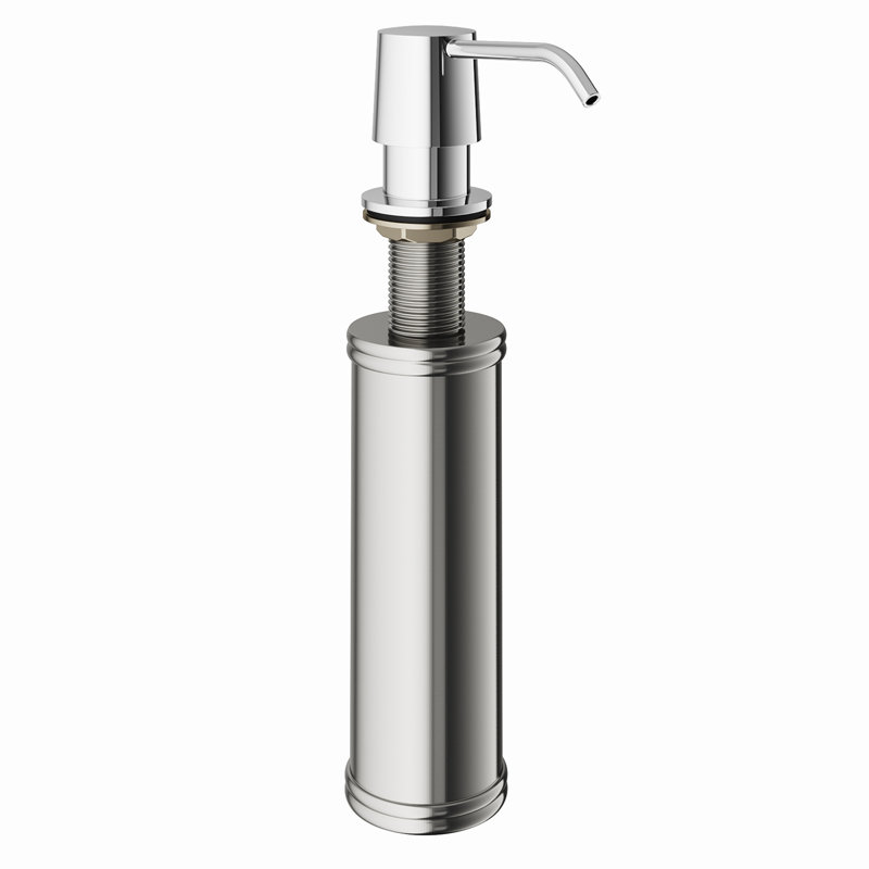 10 oz. Kitchen Soap Dispenser, Chrome / Metal