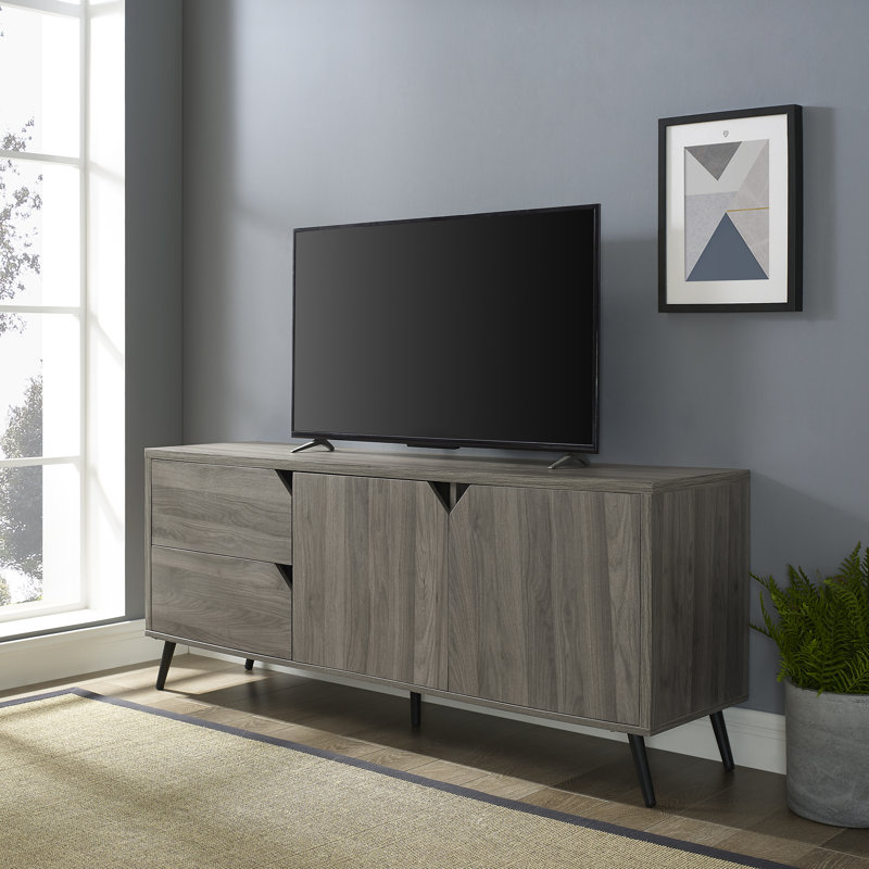 TV Stand, Slate Grey