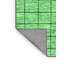 Tapis abstrait vert émeraude lavable à la machine 816-328918754