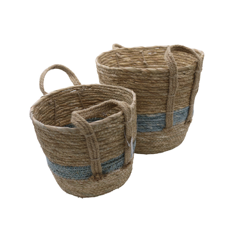 Ensemble de 2 paniers en herbe de dessous 2 pièces