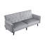 Fortham 2 Seater Velvet Reclining Sofa-1090362245