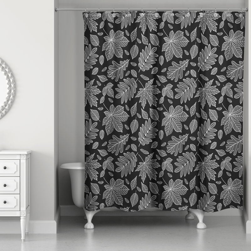 Rideau de douche Ritchy, Noir