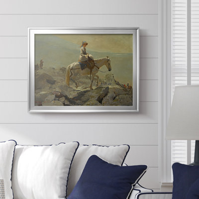 The Bridle Path, White Mountains-Winslow Homer, toile tendue avec châssis, 1868