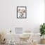 Cadre flottant moderne avec fleurs translucides, design par Albert Koetsier-80603039-80603032