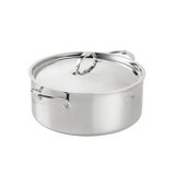 Probond® Luxe 9-quart Polished Professional Clad Stainless Steel Rondeau With Lid