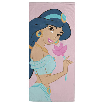 Disney Princess 'Flower' Beach Towel Standard 100% Cotton