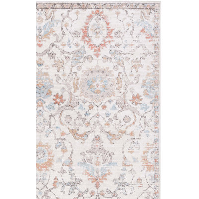 Tapis oriental en polyester tissé à la machine Kereb
