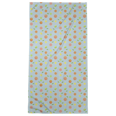 Serviette de bain agrume