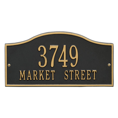 Personalized Address Plaque