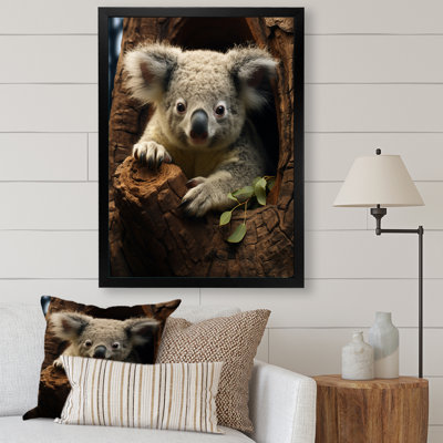 " Grey Koala Portrait II "