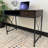 Vasiliki Desk with Metal Frame And Drawer