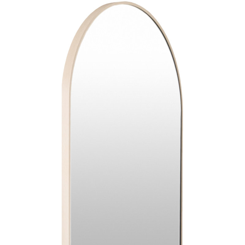 Destefano Essence Accent Mirror, 65" x 22", Bleached Oak