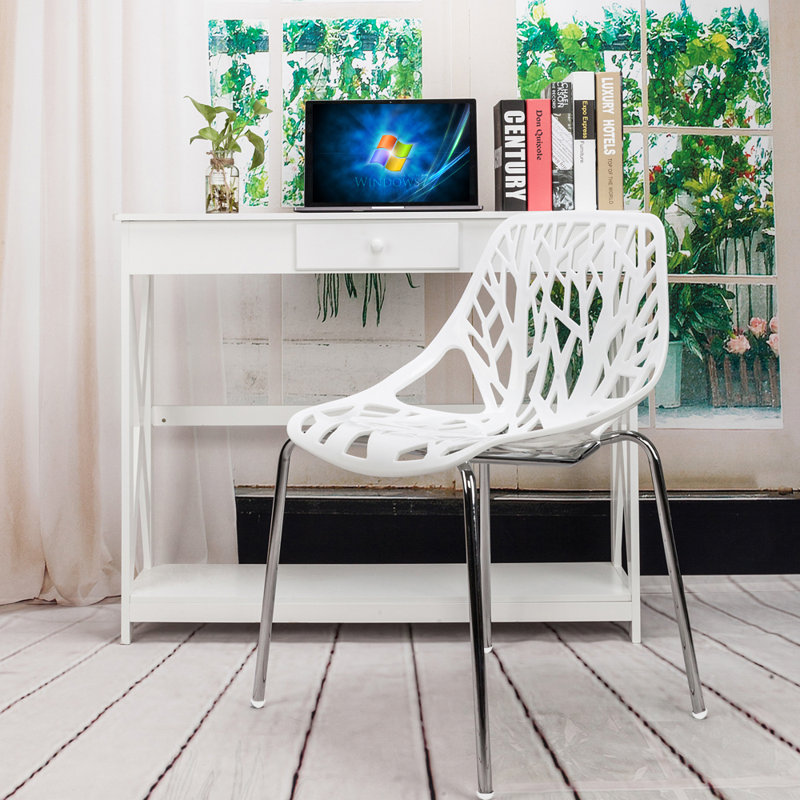 Chaise de salle à manger Jaquar Nest, Blanc