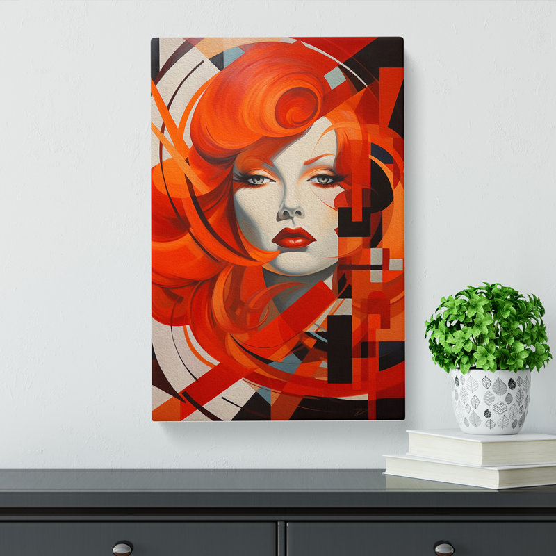 Modern Wall Art - Wrapped Canvas, 50cm H x 35cm W x 3cm D