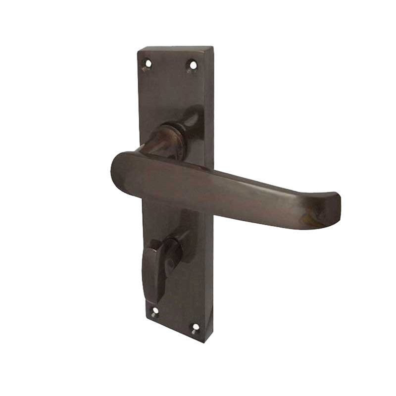 Victorian Straight Bathroom Door Handle