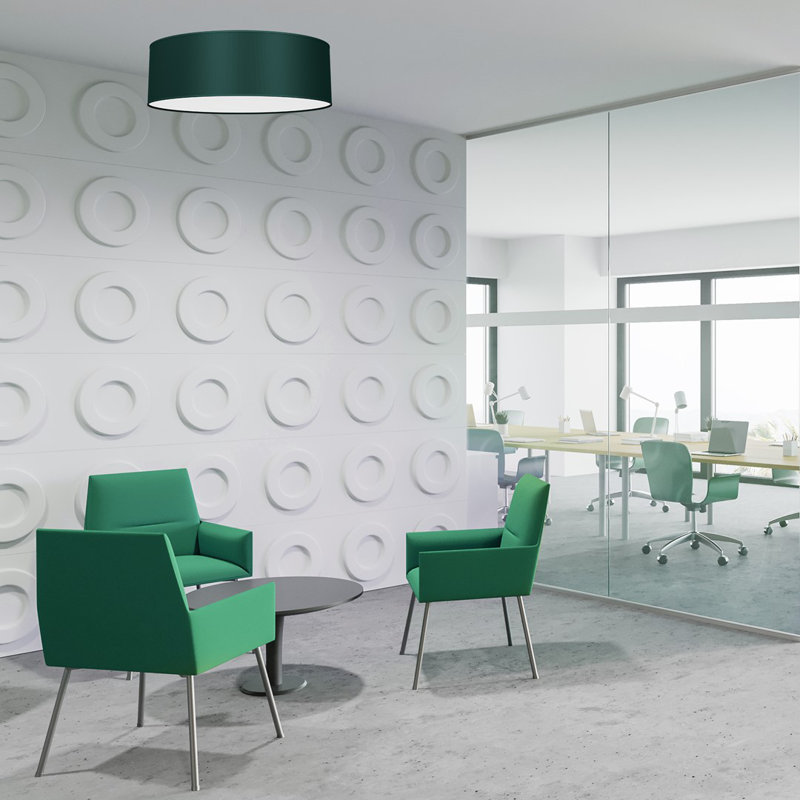 Demitri Fabric Flush Mount