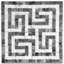 Carreau de mosaïque en marbre Carrara pour mur et plancher 3,5 po x 3,5 po Carrara-79883996