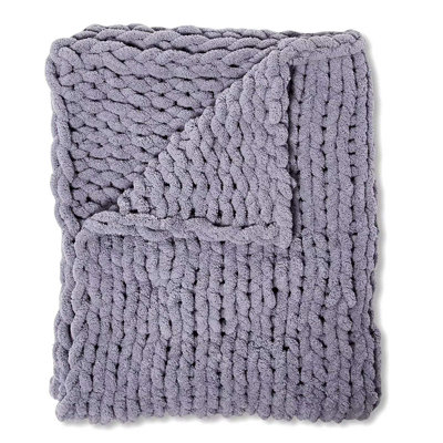 Knitted Throw Blanket