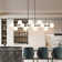 16 - Light Dimmable Sputnik Modern Linear Chandelier