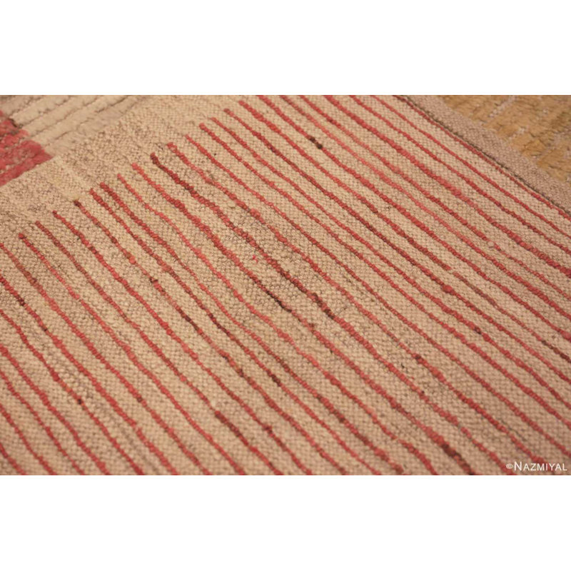 Best Modern Moroccan One-of-a-Kind Rectangle 9'6" X 12' Area Rug