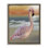 Cadre flottant Coastal Beach Flamingo, design par Matthew Piotrowicz