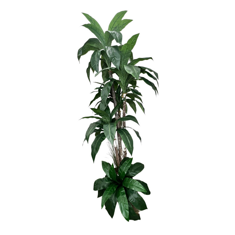 Hand-Made Primrue Tropical 6.5'' Artificial Birdnest Tree