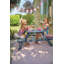 Ludena Chevron Hand Woven Indoor / Outdoor Area Rug-132155143