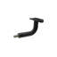FHC HB5PMB Brea Series Bracket Post Mounted Handrail Matte Black Finish