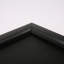 Black Metal Beveled Picture Frame - Set of 10