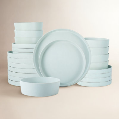 MODAN Stoneware Dinnerware Set - Service for 8