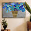 «Blue Love», reproduction encadrée sur toile-92543630-95986592