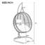 Balancelle Egg avec support pour l'intérieur et l'extérieur-17298490