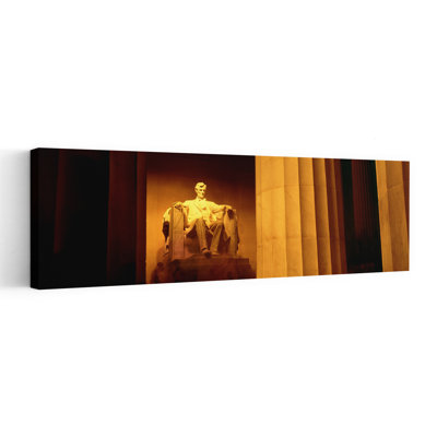 Nuit, Lincoln Memorial, Washington DC, District de Columbia, États-Unis, art contemporain, art mural