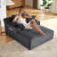 Chaise longue surdimensionnée d'intérieur, aucun assemblage requis-334452256