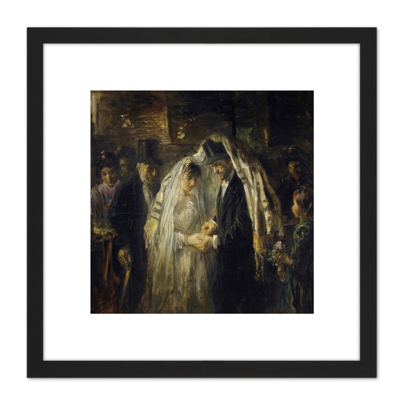 Jewish Wedding Celebration 1 Piece Single Picture Frame Painting