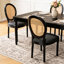 Ensemble de 2 chaises de salle à manger French Country-1590144221