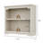 Luper 29.5" H X 31.5" W Standard Bookcase with 2-Tiers Shelf-1307082575-1286838040