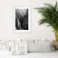 Mountain Landscape In Black And White - Single Picture Frame Print-1363204420-1363204423