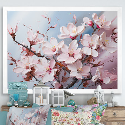 «Pink Magnolias», impression sur toile